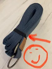 Correa de yoga de algodón extra larga de lujo con anillo en D envío gratis