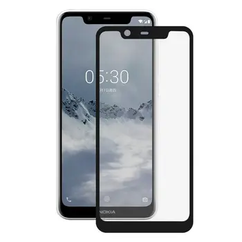 Tempered Glass Mobile Screen Protector Nokia 5.1 Plus Extreme 2.5D Black
Tempered Glass Mobile Screen Protector Nokia 5.1 Plus Extreme 2.5D Black
