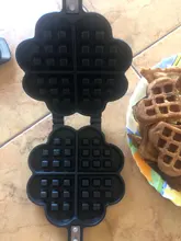 Mold Waffle-Maker Breakfast-Machine Cake Bubble-Egg Kitchen Baking-Plate Iron Non-Stick