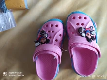 Zapatos de cueva de dibujos animados para niños, zapatillas de verano con fondo suave antideslizante para salir de la ducha y para la playa, 2020