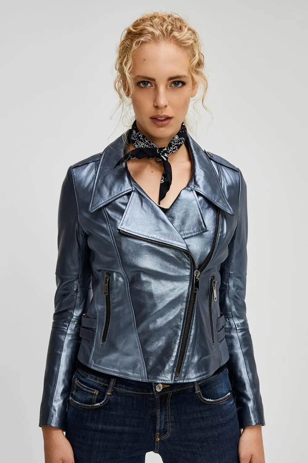Spring, Autumn Genuine Leather Jacket Women Fashion Real Sheepskin Coat Rivet Motorcycle Biker Jacket Female Sheep Leather Coat
Spring, Autumn Genuine Leather Jacket Women Fashion Real Sheepskin Coat Rivet Motorcycle Biker Jacket Female Sheep Leather Coat