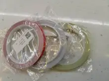 1cmx8m Bike Reflective Stickers Cycling Fluorescent Reflective Tape MTB Bicycle Adhesive