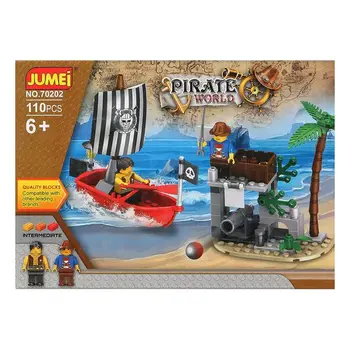 Building Blocks Game Pirate World 119610 (110 pcs)
Building Blocks Game Pirate World 119610 (110 pcs)