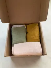 Mordedura de 3 uds. De toalla para bebé, Toalla de baño para bebé, pañuelo de algodón para eructar, gasa suave absorbente, paño de lavado para jardín de infantes