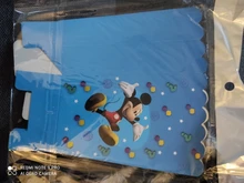 Suministros de vajilla desechable para Celebración de bebé, tema de Disney, Mickey Mouse, recuerdo para niños, fiestas, eventos, vasos, platos