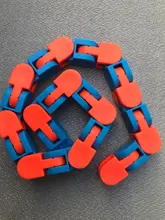 Juguetes coloridos de rompecabezas sensoriales para niños, juguetes para aliviar el estrés, giratorios y con forma, con broche y clic, 24 bits, # Y5