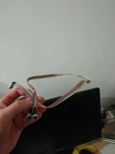 Cable de alimentación de placa base de PC Slim ATX, 68CM, encendido/apagado/reinicio con luz LED, interruptor de Reinicio de potencia de PC, botón pulsador