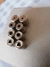 5 unids/lote redondo de acero inoxidable agujero magnetrón tapas para Microondas partes de reemplazo para hornos de Microondas Copler Microondas tapas