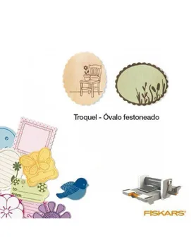 DIE FOR THICK MATERIALS MEDIUM SIZE FOR MACHINE FUSE CREATIVITY SYSTEM MOD. OVAL FESTON 
DIE FOR THICK MATERIALS MEDIUM SIZE FOR MACHINE FUSE CREATIVITY SYSTEM MOD. OVAL FESTON