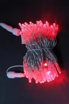 Garland Strand Street for decoration 10 m, 220 IN, cord clear color, 100 LED, 80 red and 20 white flashing
Garland Strand Street for decoration 10 m, 220 IN, cord clear color, 100 LED, 80 red and 20 white flashing