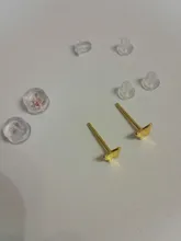 La Monada 925 pendientes tipo botón de plata fina para las mujeres coreanas dorado pequeño mariposa pendientes plata 925, pendientes de La joyería elegante