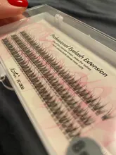 Extensión de pestañas de seda profesional, Pestañas postizas de pestañas con cola de pato a la moda