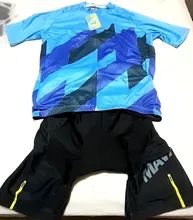 MAVIC-Maillot de ciclismo para hombre conjunto de manga corta, pantalones cortos con pechera 19D, ropa de bicicleta, ropa deportiva, novedad de 2021