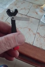 MNFT-Cortador de línea de pesca 2 en 1, cortador de cable de acero inoxidable, limpiador de ojo de anzuelo, Pin, alicates de línea de pesca con mosca, herramienta de atado de moscas, 1 Uds.