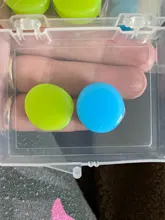 ANPWOO-Tapones de silicona para los oídos, suaves, impermeables, antiruido, para natación y ducha, deportes acuáticos, 6 uds.