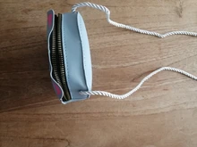 Bolso de hombro con forma de Animal de dibujos animados para niños, bandolera con cremallera