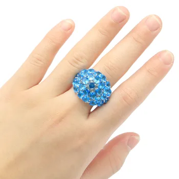 25x20mm Beautiful SheCrown Created Paris Blue Topaz Gift For Ladies Jewelry Making Silver Rings
25x20mm Beautiful SheCrown Created Paris Blue Topaz Gift For Ladies Jewelry Making Silver Rings