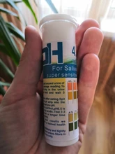 Papel para prueba de PH, botella de 150 tiras, PH 4,5-9,0, para Indicador de orina y Saliva