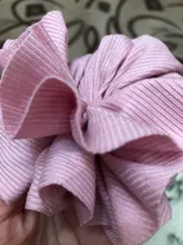 Sombrero de flores a rayas para niñas pequeñas, turbante anudado gorra tejida para niños, gorro utilería para fotos, regalos, 1 Uds.