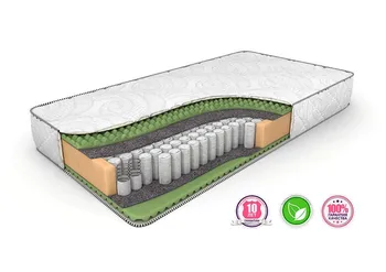 Pocket spring mattress Comfort Massage TFK, 190х200
Pocket spring mattress Comfort Massage TFK, 190х200