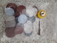 Abrasives Polishing-Tools Sanding-Discs NEWONE 25mm 100pcs/Set Hook Loop for Backer-Plate