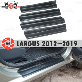 Door sills for Lada Largus 2012~2019 plastic ABS step plate inner trim accessories protection scuff car styling decoration
Door sills for Lada Largus 2012~2019 plastic ABS step plate inner trim accessories protection scuff car styling decoration