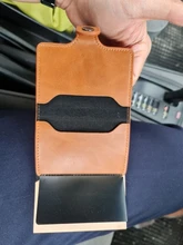 ZOVYVOL-tarjetero de cuero sintético para hombre y mujer, Protector inteligente de Metal RFID, caja de aluminio, funda delgada para tarjetas