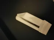 Pinzas de Clavo recto de 2 cabezales con Cabezal de presión de silicona, para Pegatinas 3D, diamantes de imitación, pegatinas de agua, herramientas de Metal para uñas, 1 unidad