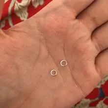 Anillos de salto de bucle abierto 200 unids/lote 4 5 6 7 8 mm JumpRings abiertos para hacer joyería DIY collar pulsera hallazgos conector suministros