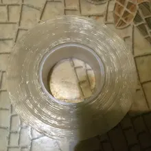 Cinta adhesiva acrílica de doble cara, adhesivo Universal reutilizable Nano mágico de 1/2/3/5m