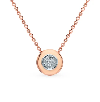 Gold pendant with diamonds sunlight sample 585
Gold pendant with diamonds sunlight sample 585