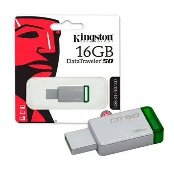 Pendrive Kingston 16 hard gb USB 3. 0 DataTraveler DT50-Original usb Memory Flash Drive
Pendrive Kingston 16 hard gb USB 3. 0 DataTraveler DT50-Original usb Memory Flash Drive