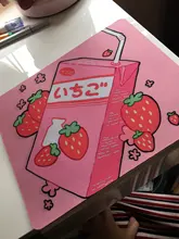 Game-Mousepad Desktop-Pad Gaming-Pad Milk Top-Selling Strawberry Japanese Wholesale Kawaii