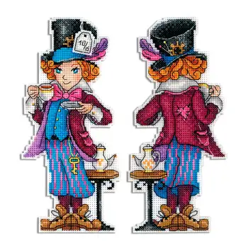 P-349 set for embroidery on plastic canvas MP studio 'Mad Hatter' 18*10 cm
P-349 set for embroidery on plastic canvas MP studio 'Mad Hatter' 18*10 cm