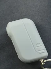 Funda de silicona para llave + funda de batería A93 para StarLine A93 A63 A39 A36 LCD llavero para mando a distancia cubierta del cuerpo