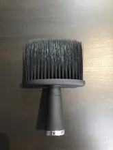Brochas de barbero para pelo profesional, cepillo negro suave para pelo, cepillo de barba, herramienta de estilismo de peluquería