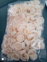 Gorros desechables con Microblading para maquillaje permanente, anillo rosa para tatuaje, taza para tinta, accesorios para tatuaje, 100 Uds., S/M/L