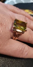 FDLK Retro de las mujeres de la joyería Vintage corte de la princesa diamante amarillo de imitación de regalo anillos de boda Banda, tamaño 5-12