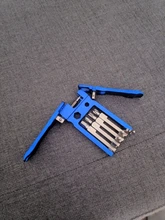 Juego de herramientas para reparar bicicletas, kit con llaves hexagonales, destornilladores, con palanca de neumáticos, llave Allen, para bici de montaña, Mountain Bike, multiherramienta para ciclismo