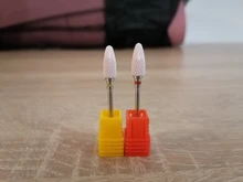 Color broca de clavo de cerámica eléctrica manicura taladros de máquina fresadora cortador de uñas manicura cortador de uñas artístico herramientas