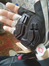 INBIKE-guantes medio dedo de ciclismo almohadilla a prueba de golpes, Para deporte, verano, gimnasio y ciclismo de montaña