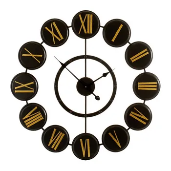 Wall Clock Metal Metal (80 x 4 x 80 cm) 
Wall Clock Metal Metal (80 x 4 x 80 cm)