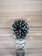 WAZ2114.BA0875-Reloj de pulsera para hombre, de cuarzo, de lujo, tonneau, Tourbillon automático, para negocios, Aquaracer