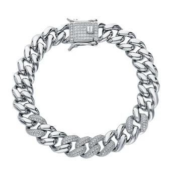 Silver Bracelet with cubic zirconia sunlight sample 925
Silver Bracelet with cubic zirconia sunlight sample 925
