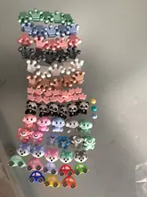 Baby Pacifier-Chain Teething-Toys Crown Silicone Pendant-Accessories Food-Grade 10pcs