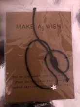Pulsera ajustable tejida a la moda con holograma de estrella de amor infinito para niñas, joyería