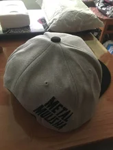 Gorra de béisbol Bordado de letras para hombre y mujer, gorro plano de Metal para deportes al aire libre, estilo Hip Hop, Snapback