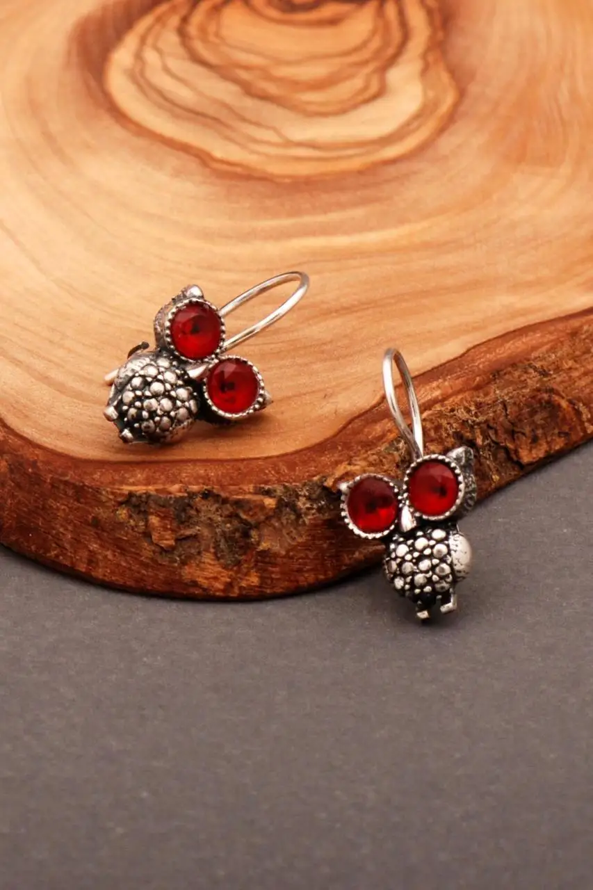 Owl Design Silver Earring 4902 High Quality Hand Made Original Filigree Silver Jewellery Gift for Women
Owl Design Silver Earring 4902 High Quality Hand Made Original Filigree Silver Jewellery Gift for Women