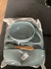 4 unids/set libre de BPA silicona bebé vajilla babero impermeable de Color sólido cena plato hondo con ventosa y cuchara para niños