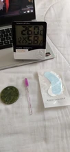 Temporizador de temperatura y humedad para extensión de pestañas, herramientas de maquillaje, termómetro de pegamento para pestañas, pestaña ojo Individual, injerto de pestañas postizas